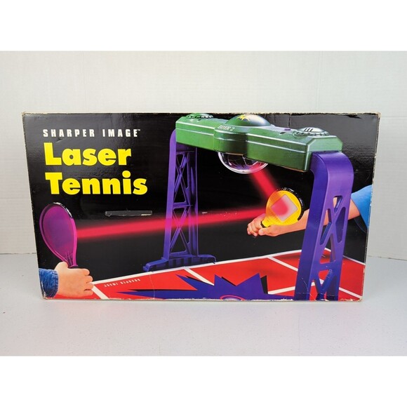 Furby Other - VTG 2000 TIGER Electronics LASER TENNIS Electronic Board Game RARE NIB Table Top